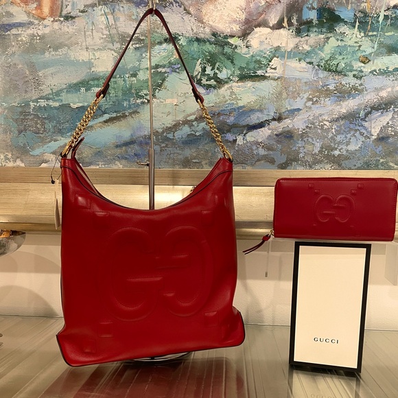 🔥🔥🔥Gucci Apollo Bag and Wallet. Brand New! HOLIDAY SPECIAL!!!  Both Pieces! - Picture 1 of 10